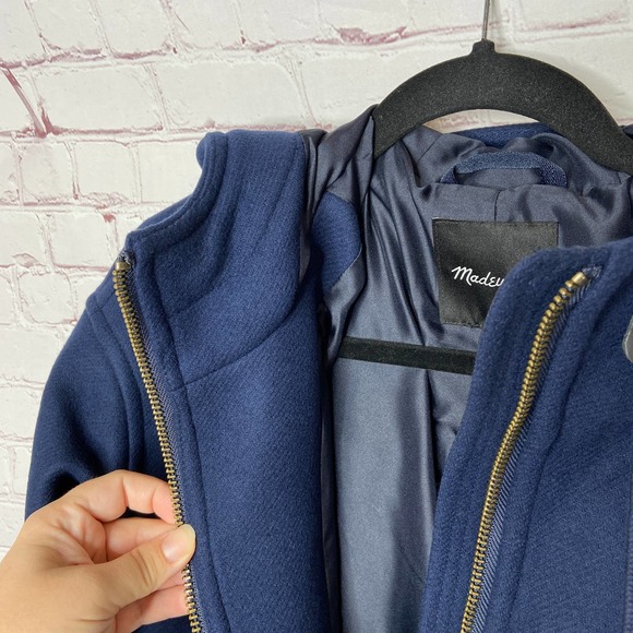 Madewell Navy Pea Coat - Picture 4 of 5